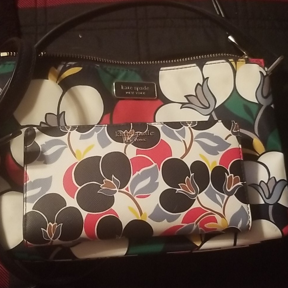 Kate spade purse and wallet